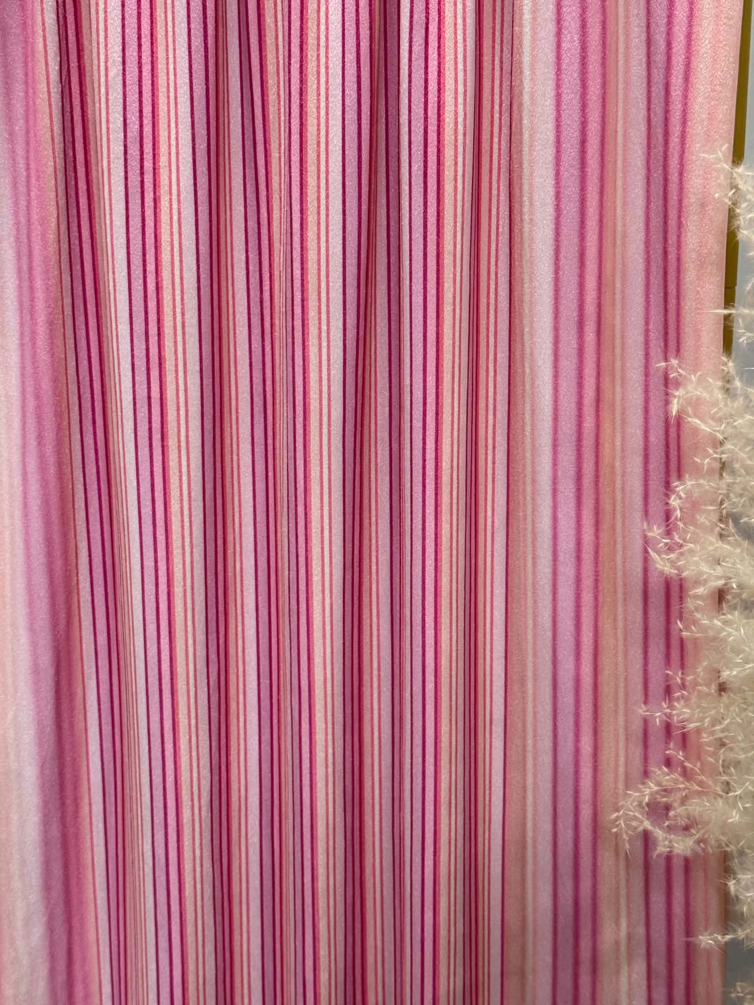 (SWIM) PINK AND BLUSH FADING STRIPES