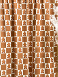 (CORDUROY BRUSHED) GINGERBREAD CHECKMATE