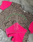(PORTIA RIB) POP HOT PINK