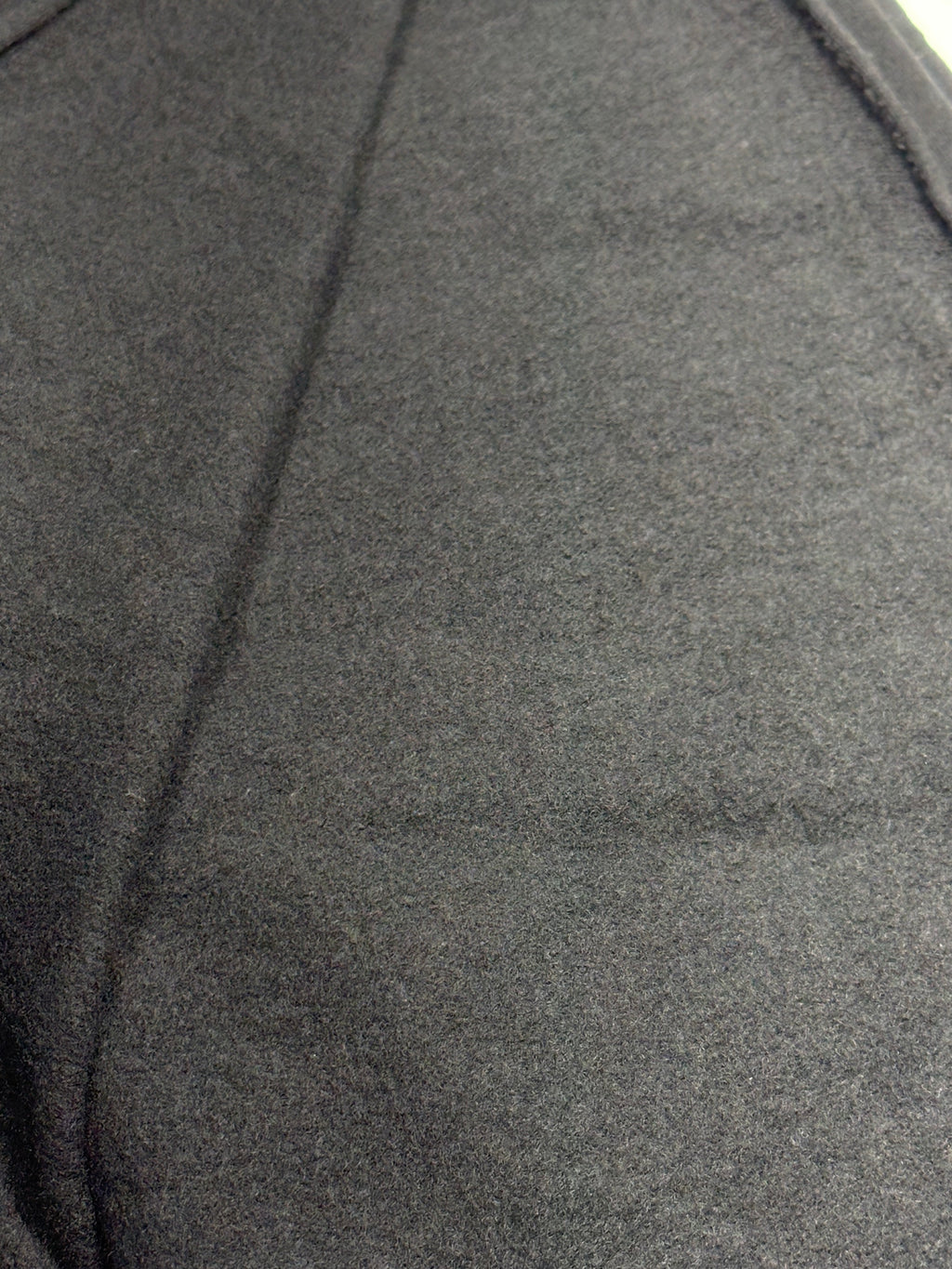 (FRENCH TERRY BRUSHED) BLACK