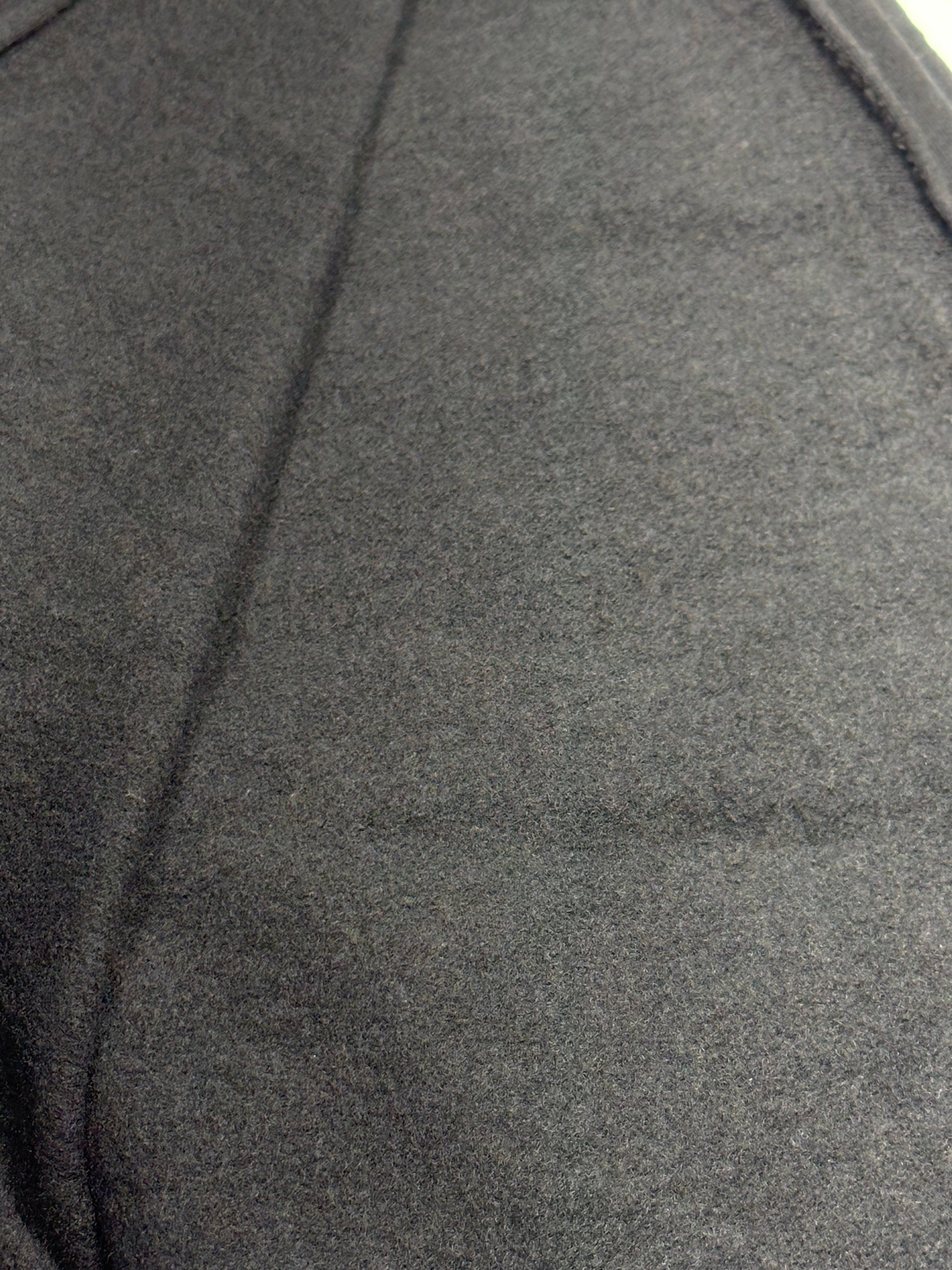 (FRENCH TERRY BRUSHED) BLACK