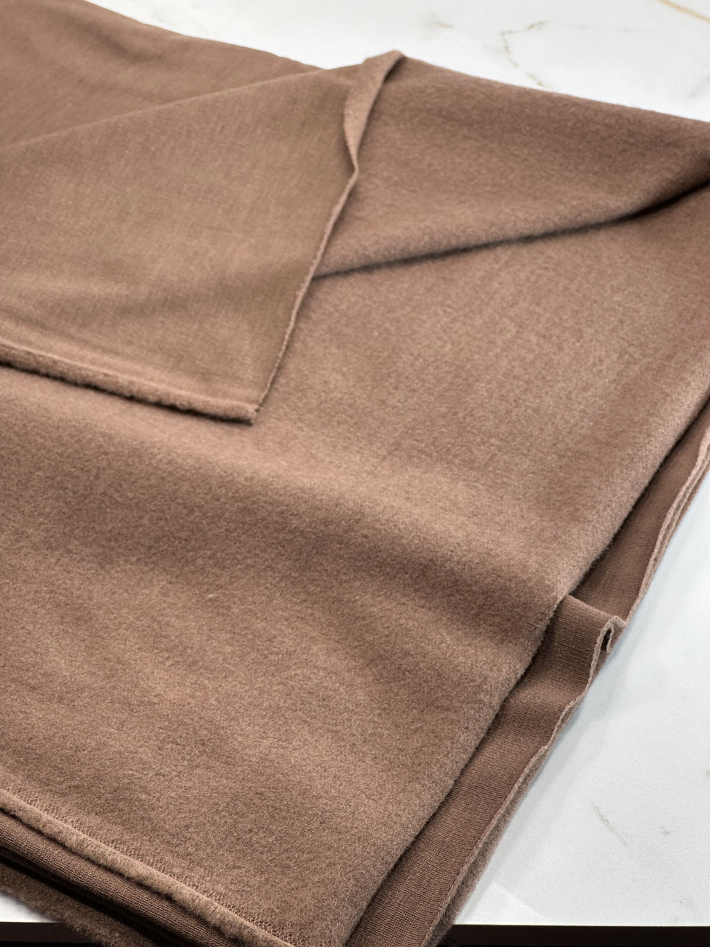 (FRENCH TERRY BRUSHED) BROWN