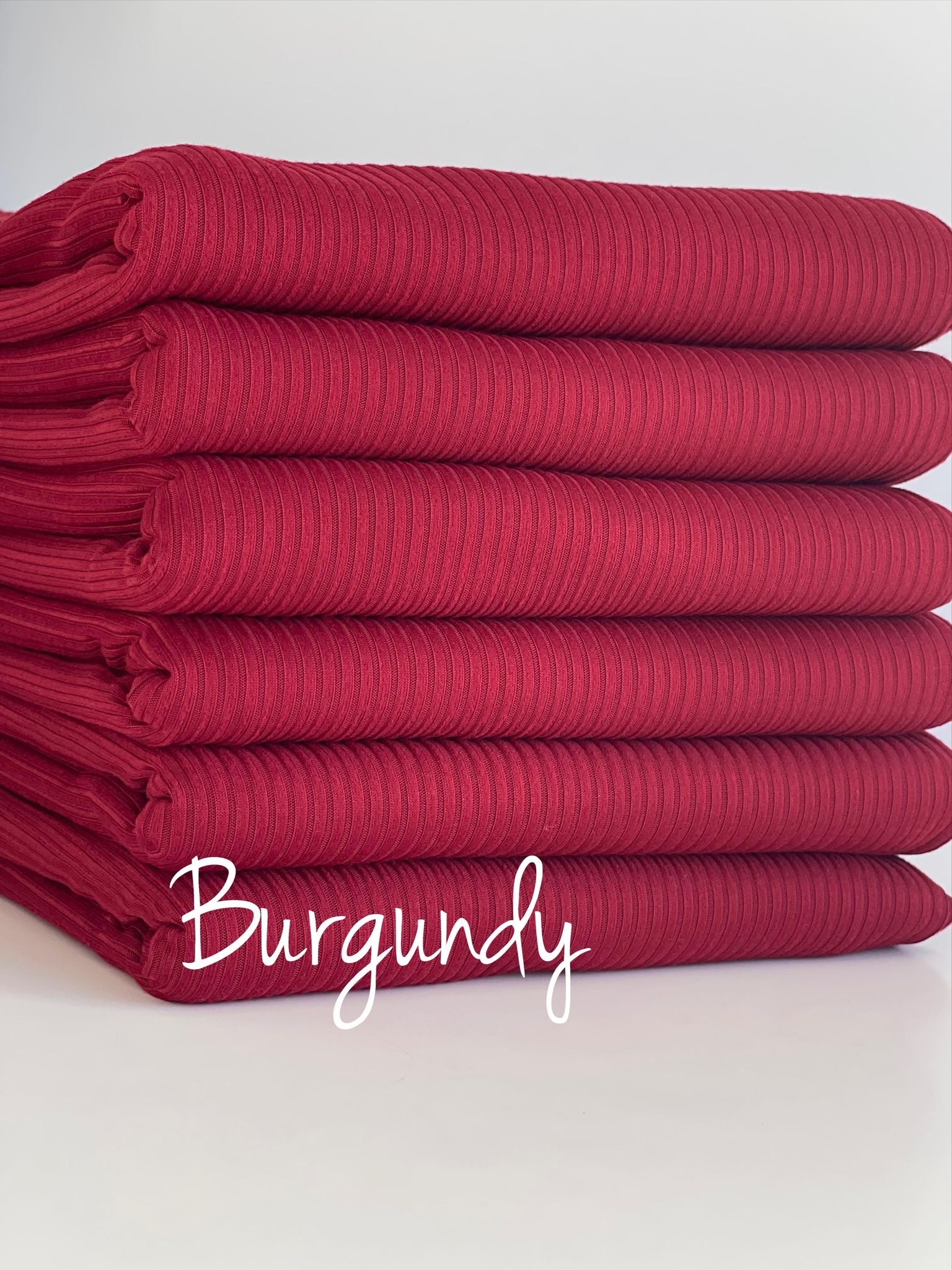 z.(4X2 RIB) BURGUNDY
