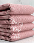 (URBAN RIB) DUSTY ROSE PINK