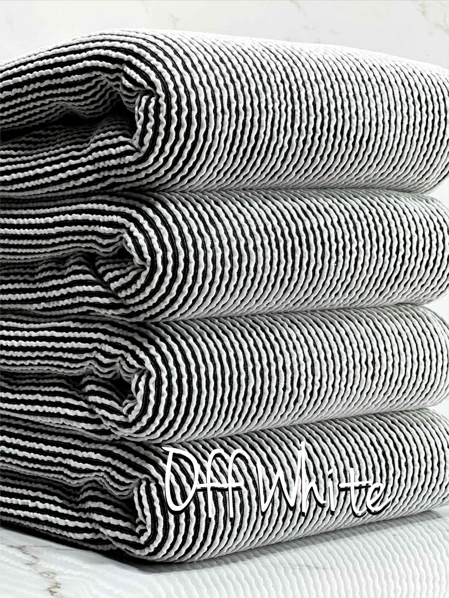(2-TONE URBAN) OFF WHITE ON BLACK