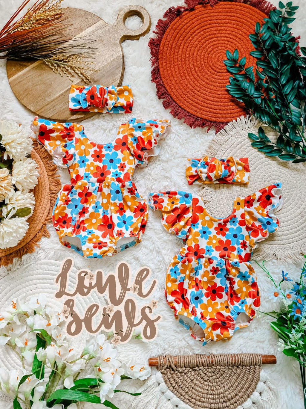 (POINTELLE RIB) RETRO BLOOM