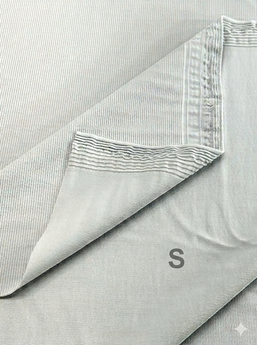 (SWIM RIB) LIGHT GRAY