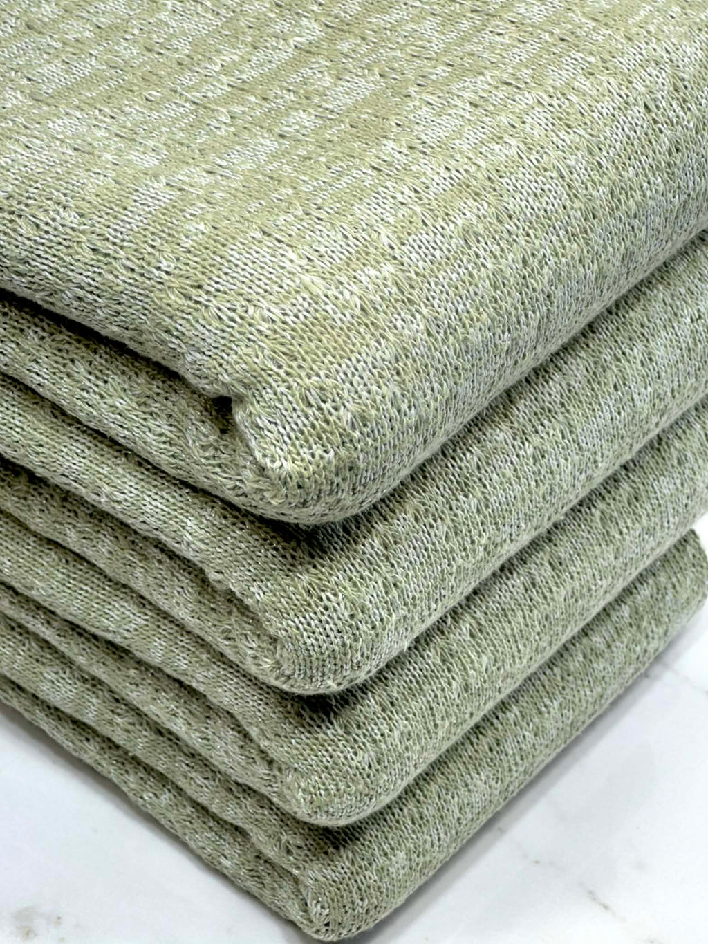 (KNIT) VINTAGE GREEN AND SILVER (1)