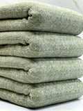(KNIT) VINTAGE GREEN AND SILVER (1)