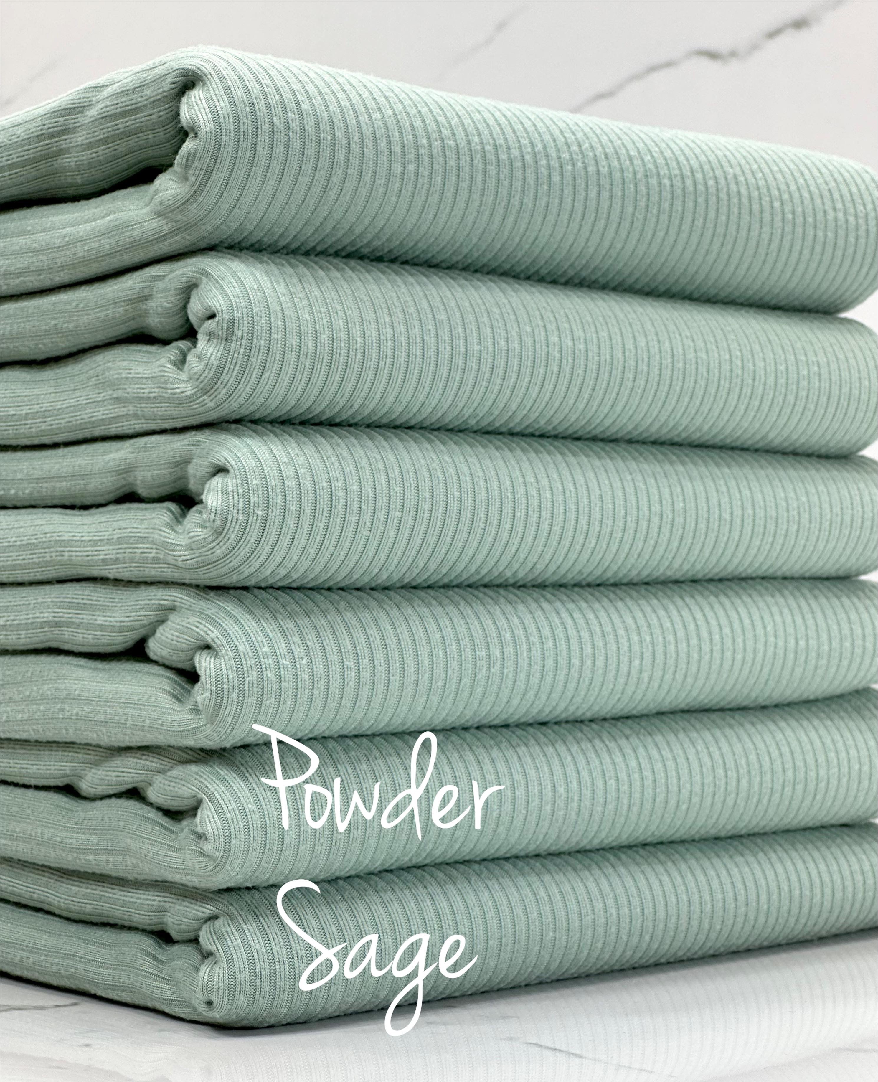 z.(4X2 RIB) POWDER SAGE