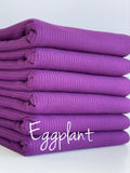 z.(4X2 RIB) EGGPLANT