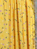 (2X2 YUMMY RIB) GINGHAM BOWS AND LAVENDER BOWS ON YELLOW