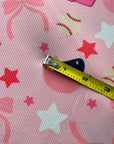 (2X2 YUMMY RIB) PINK BATTTING HELMETS AND (1)