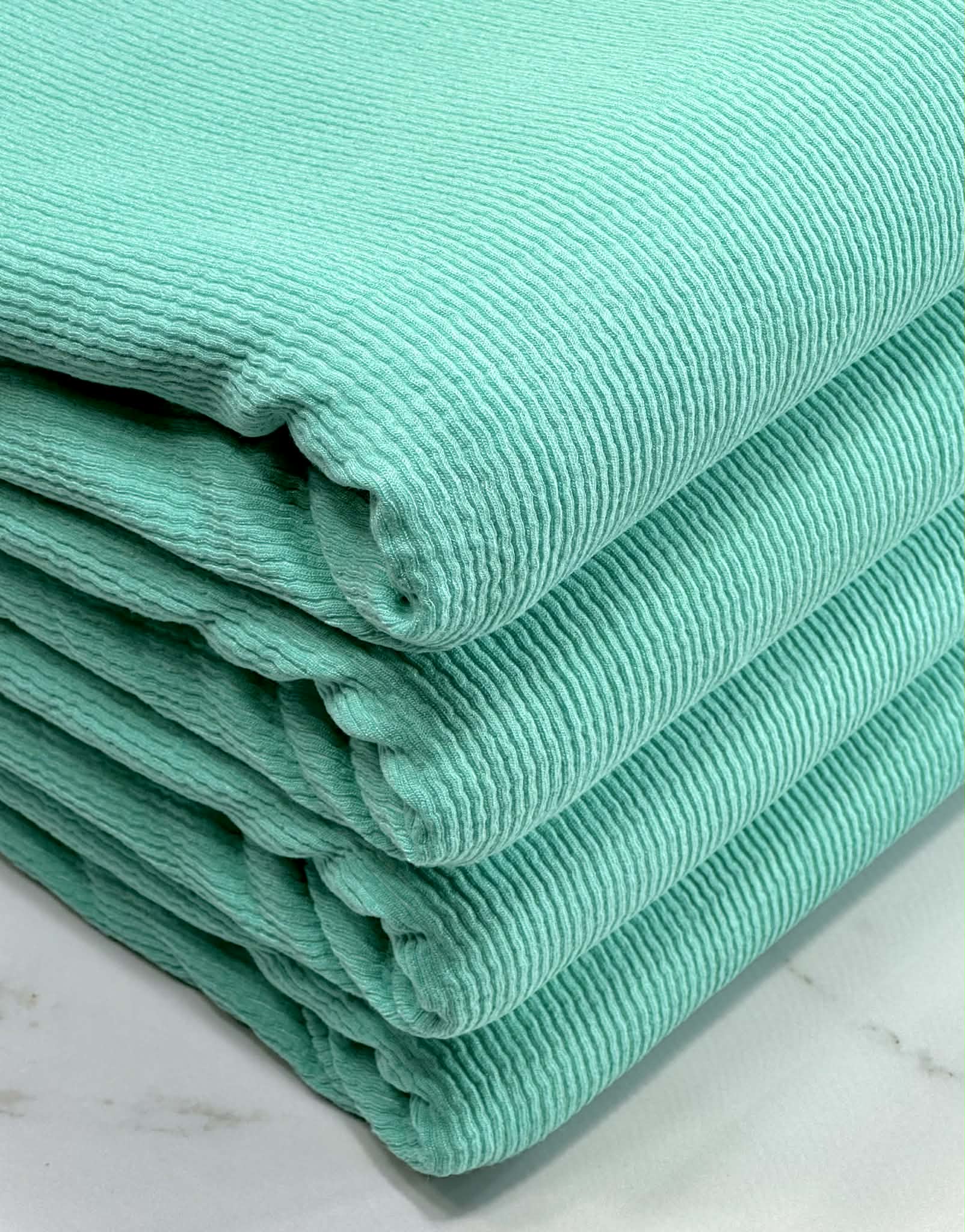 (DEL RAY RIB KNIT) TIFFANY GREEN
