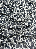 (MESH) COW PRINT ON OFF White