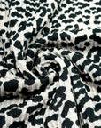 (URBAN RIB) BLACK LEOPARD ON MOCHA