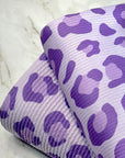 (URBAN RIB) LAVENDER AND PURPLE CHEETAH ON LILAC