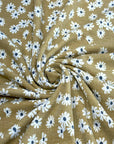 (RAYON MODAL) WHITE AND NAVY FLOWERS ON CAMEL(1)
