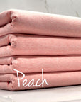 (FRENCH TERRY) 2-TONE PEACH