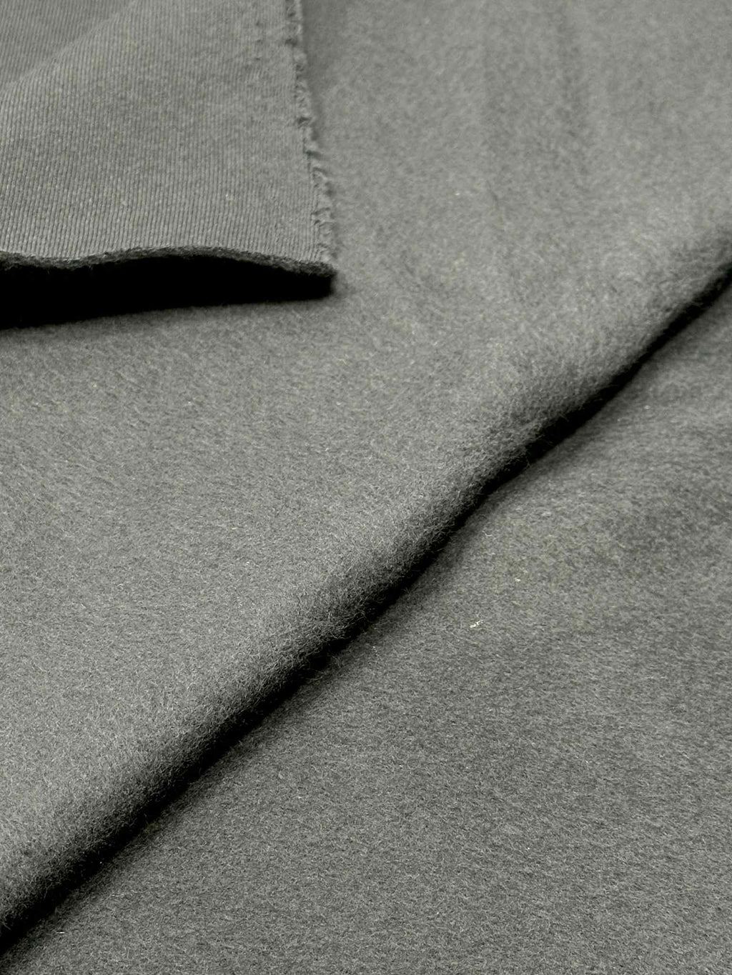 (FRENCH TERRY FLEECE) BLACK