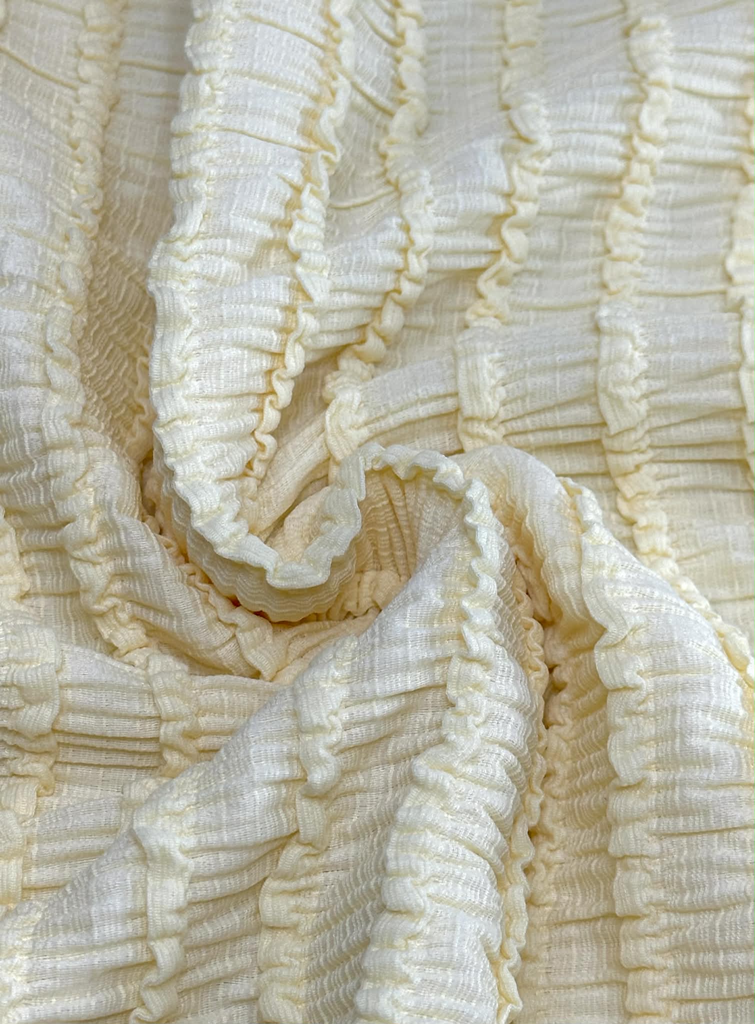 (CLOUD CRINKLE) YELLOW BUTTER