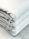 (RIB COTTON SPANDEX) NEW WHITE