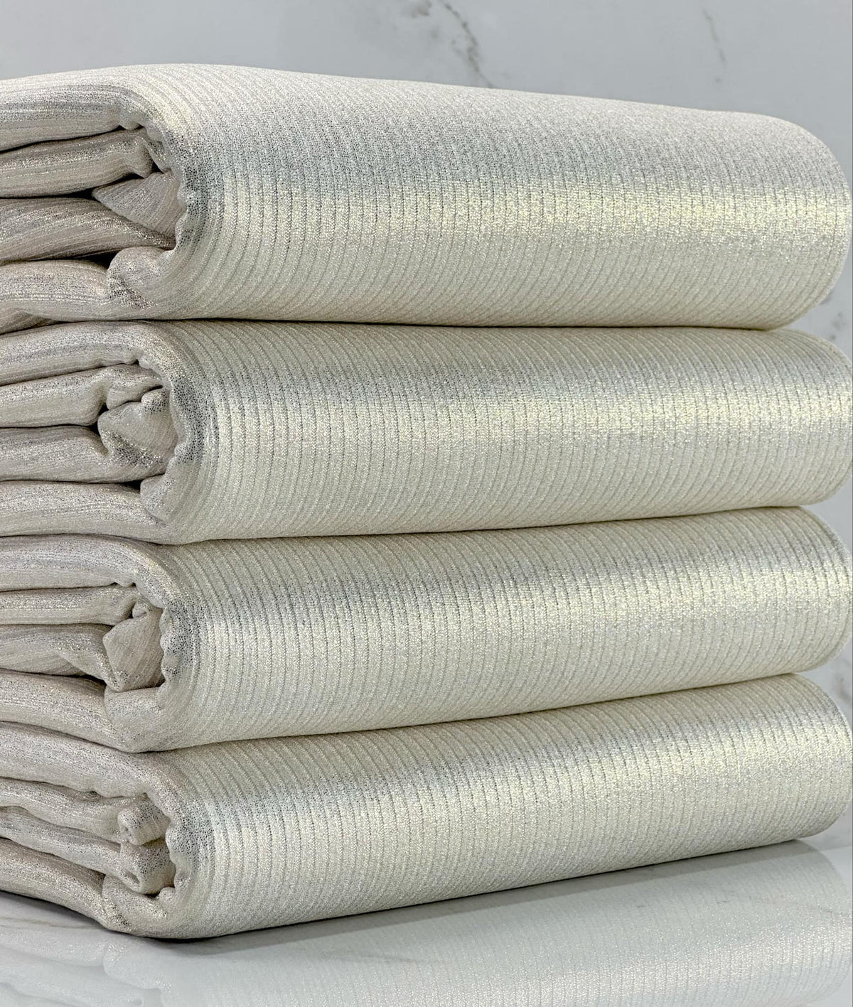 (4X2 RIB) GOLD SHIMMER ON OFF WHITE (3)