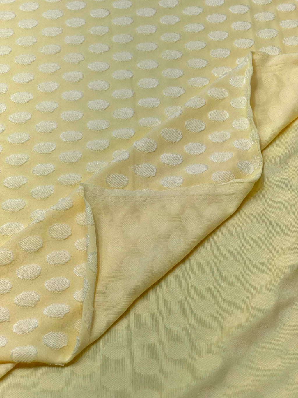 (KNIT) DOTS ON YELLOW
