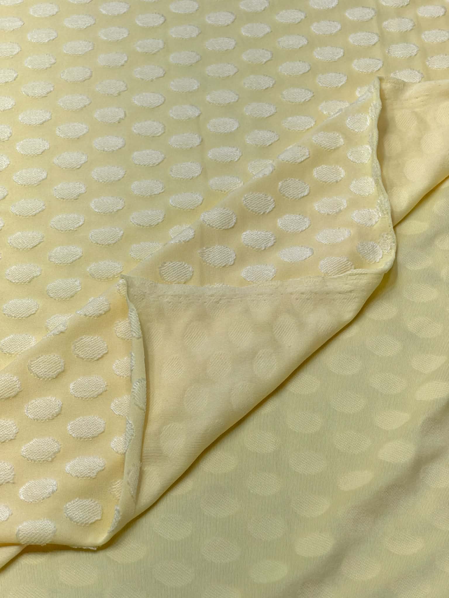 (KNIT) DOTS ON YELLOW