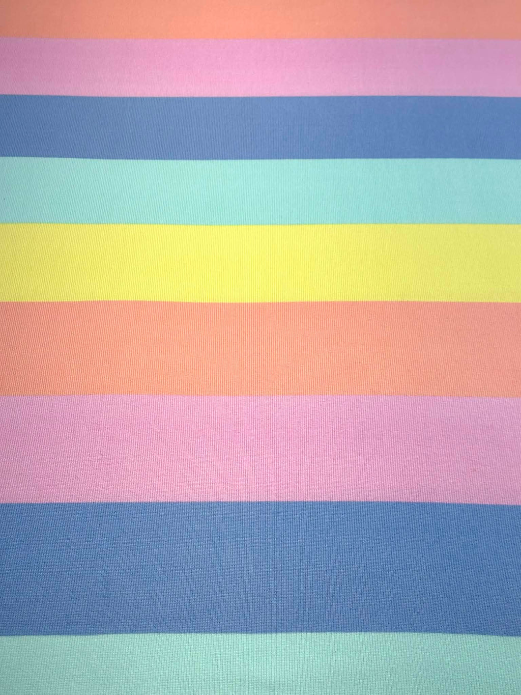 (OAKLEY) YELLOW, PEACH, PINK, BLUE AND AQUA STRIPES