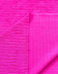 (CRINKLED JACQUARD) FUCHSIA