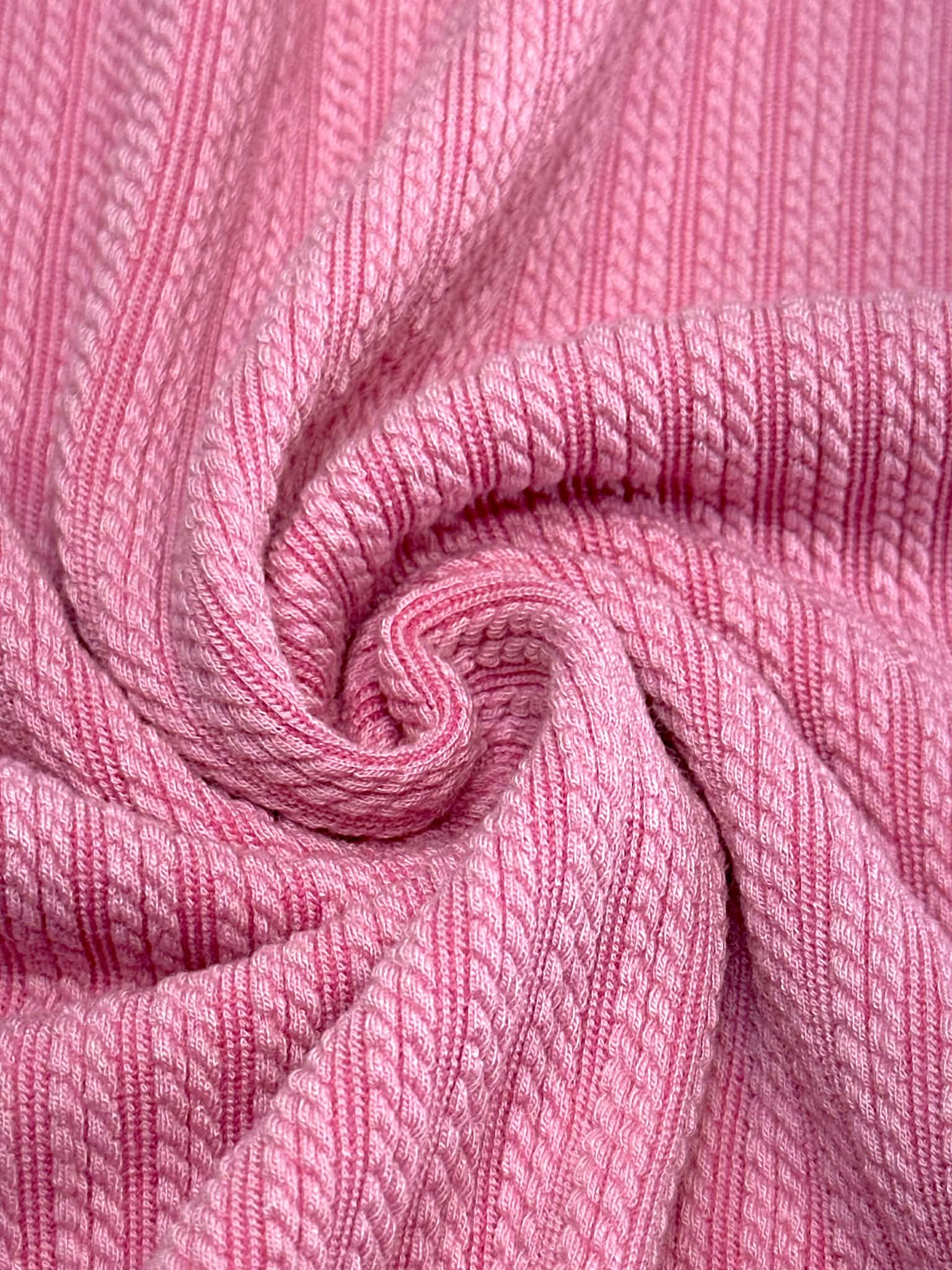 (CABLE KNIT) VINTAGE PINK (1)
