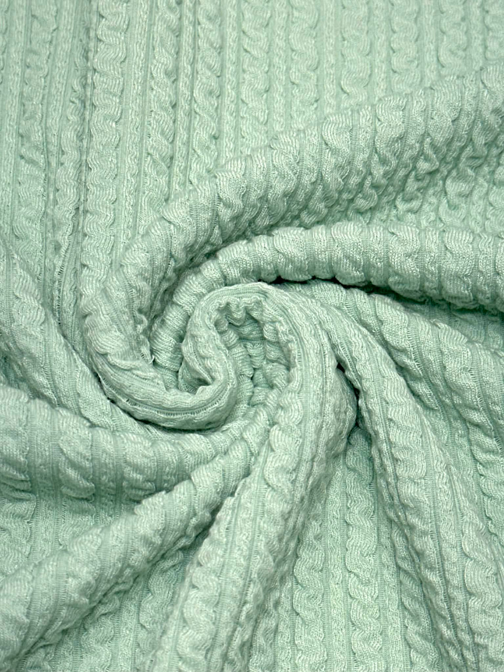 (GOLDEN RIB KNIT) BABY SAGE