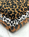 (URBAN RIB) LEOPARD PRINT ON COFFEE BROWN