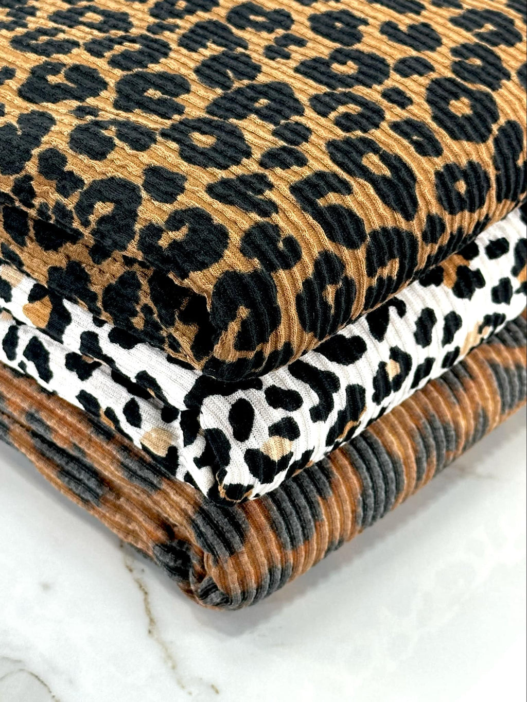(URBAN RIB) BLACK AND BROWN CHEETAH