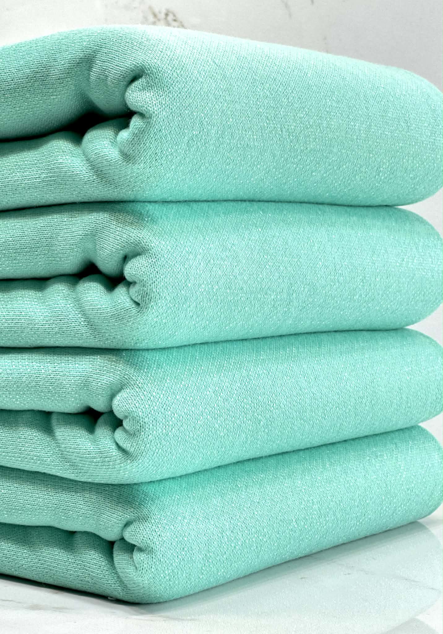 (COTTON FRENCH TERRY) AQUA
