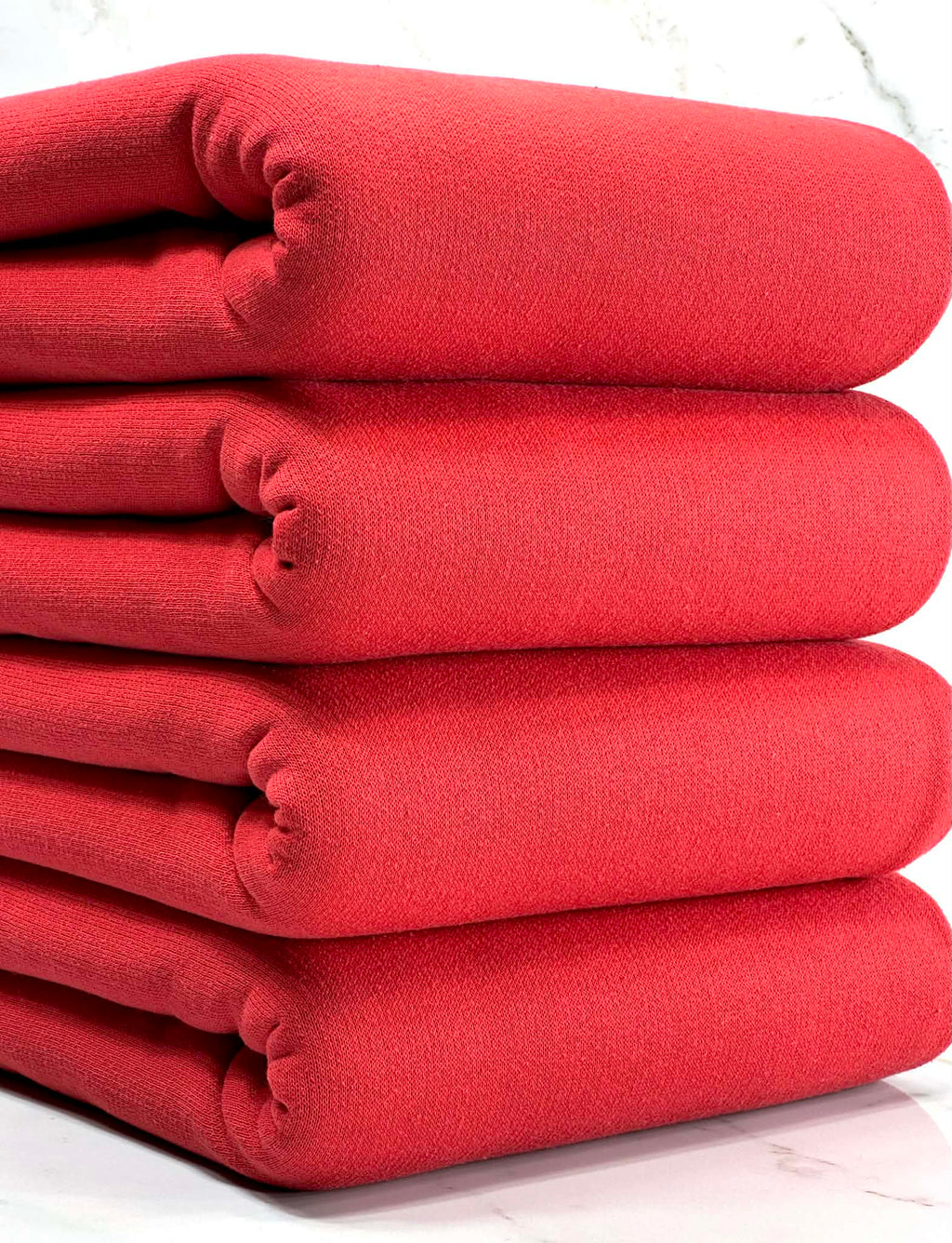 (FRENCH TERRY BRUSHED) RED