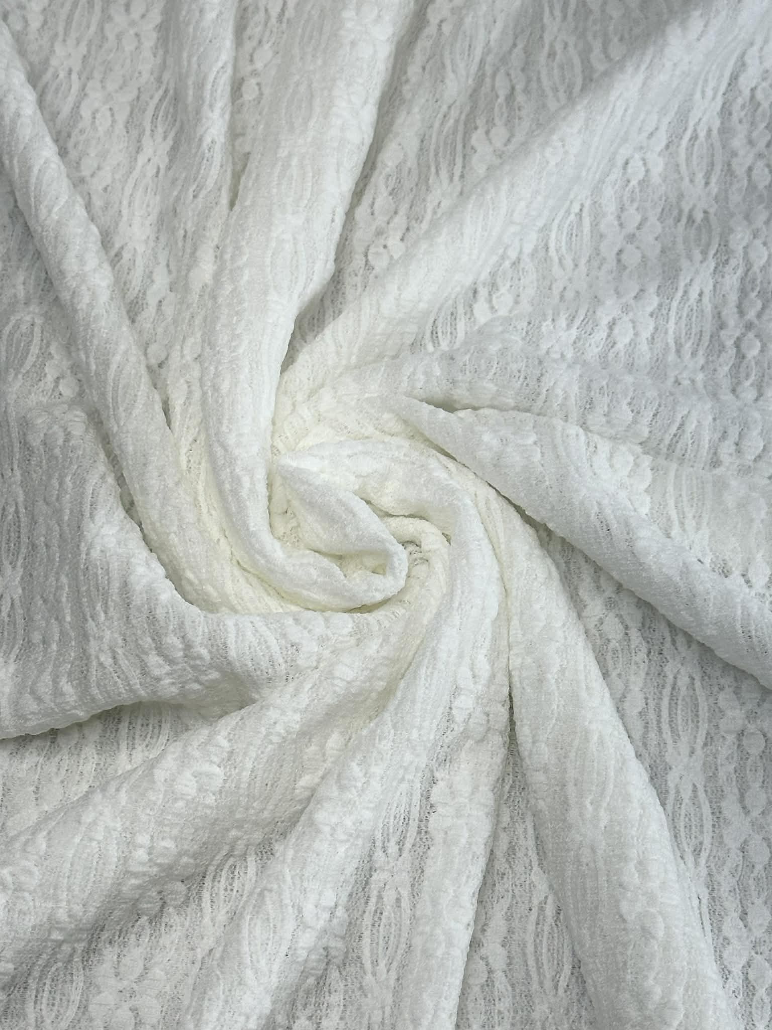 (LACE) IVORY FLORAL