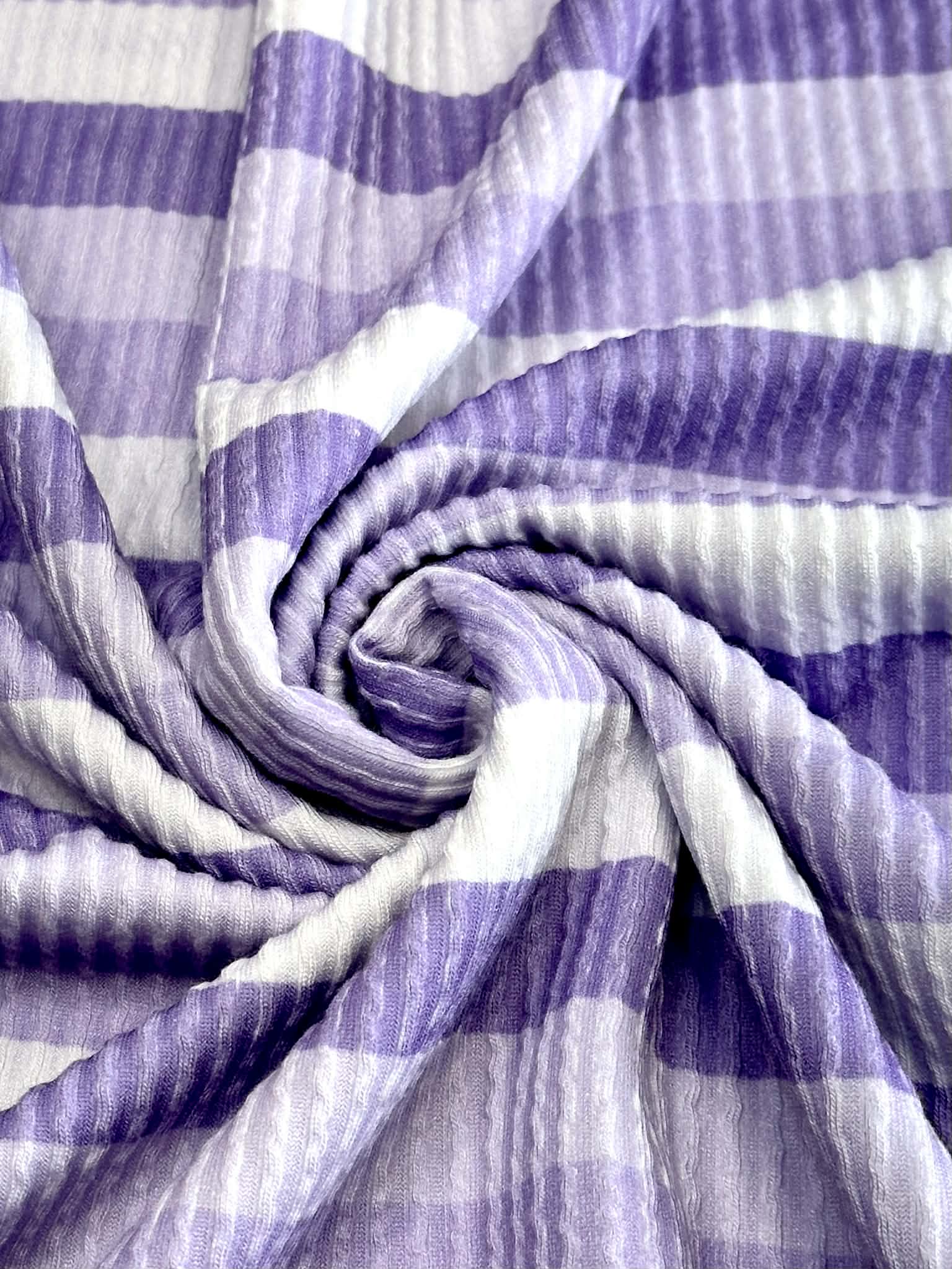 (URBAN RIB) LAVENDER, PURPLE, AND LILAC STRIPES