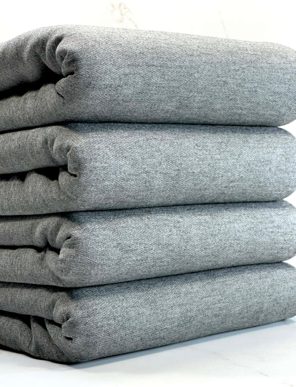 (FRENCH TERRY BRUSHED) 2-TONE GRAY