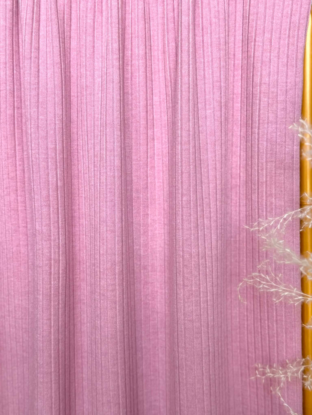 (SWEATER RIB) ANTIQUE PINK