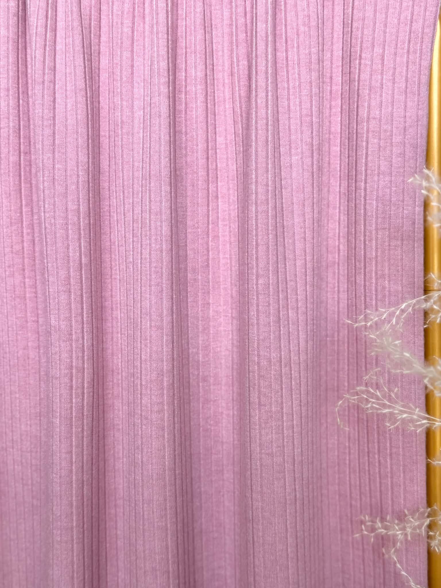 (SWEATER RIB) ANTIQUE PINK