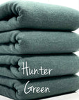 (BRUSHED SWEATER KNIT) HUNTER GREEN