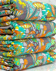 (COTTON SPANDEX) RETRO GARDEN