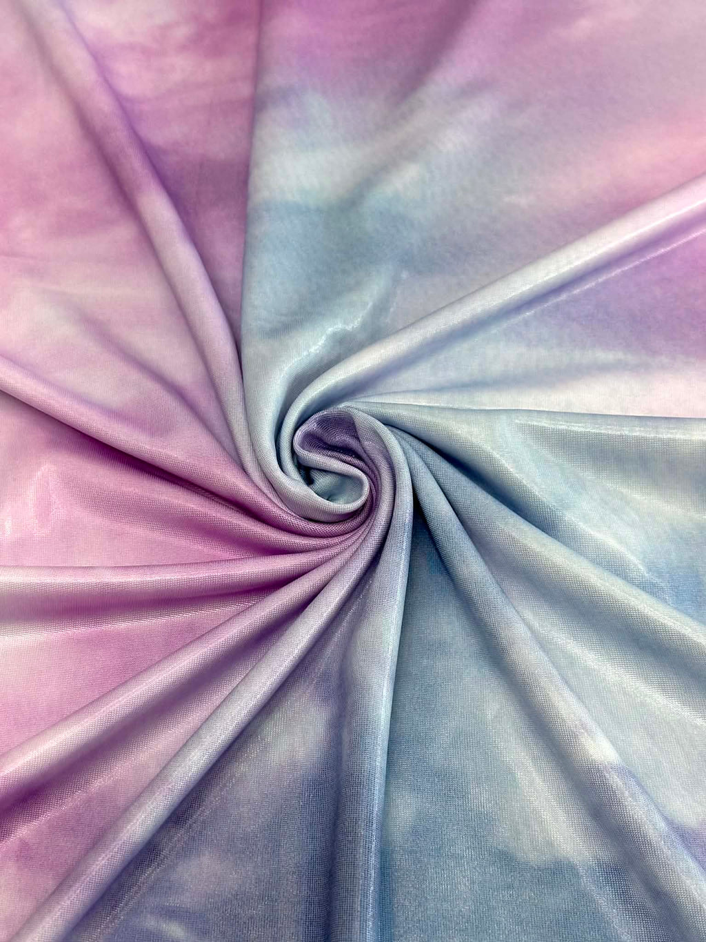 (SWIM) LAVENDER AND SKY BLUE TIE DYE