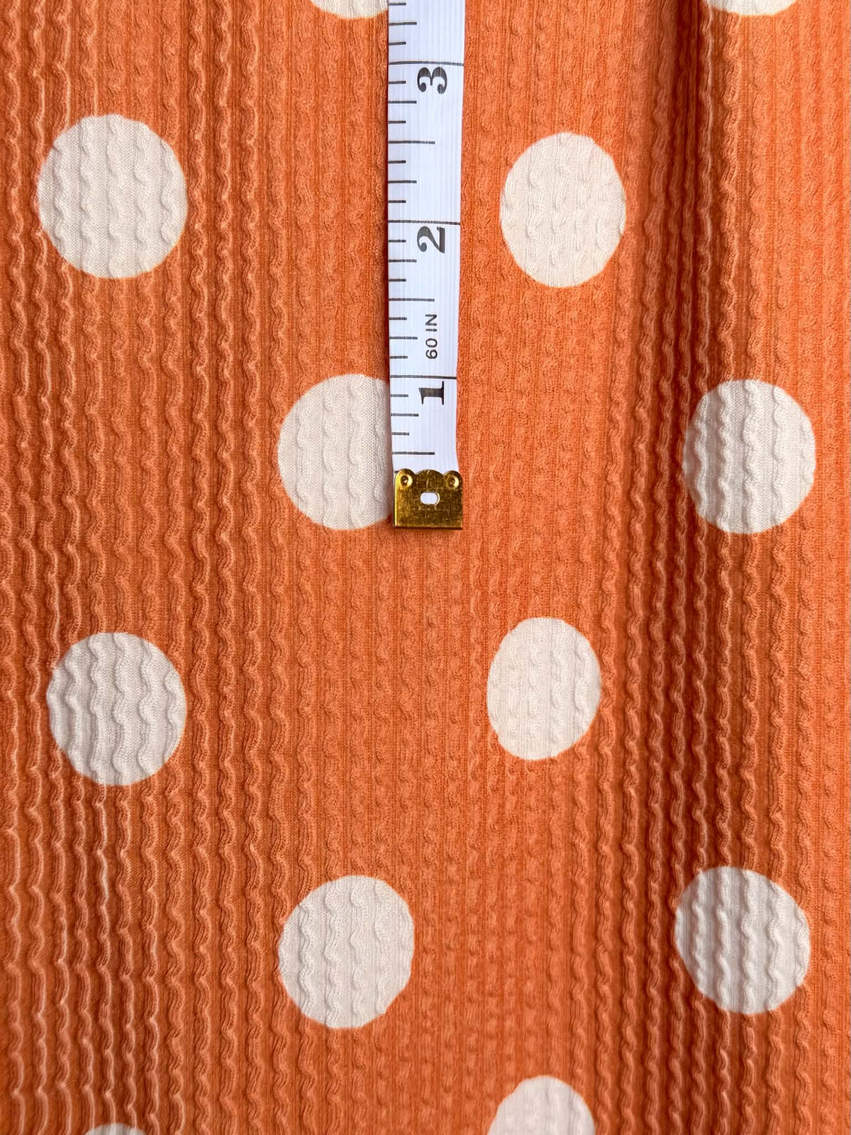 (URBAN RIB) POLKA DOTS ON RUST