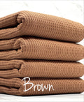 (WAFFLE BRUSHED) BROWN