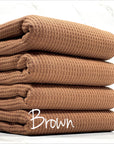 (WAFFLE BRUSHED) NEW BROWN