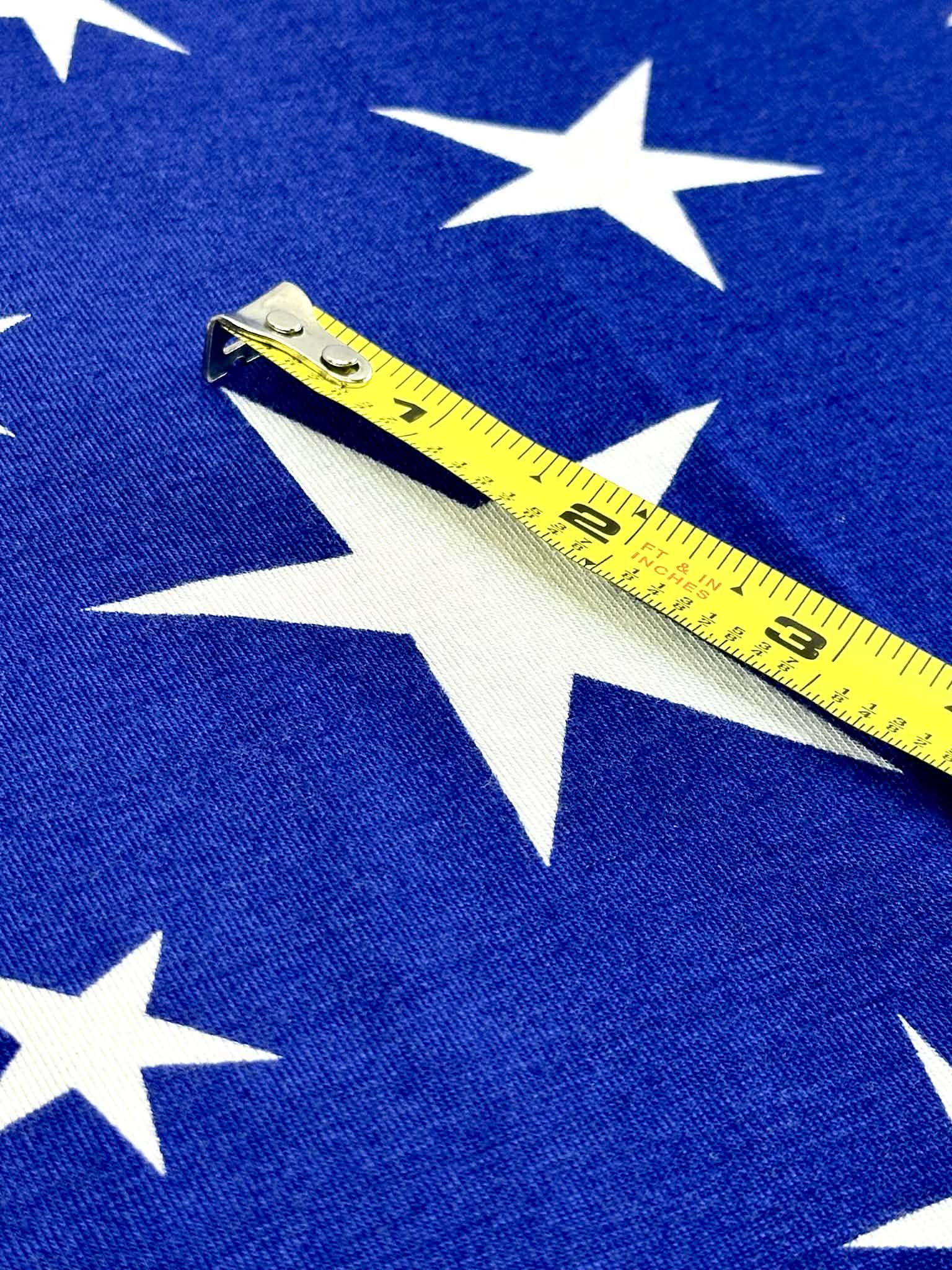 (RAYON MODAL) OFF WHITE STARS ON ROYAL