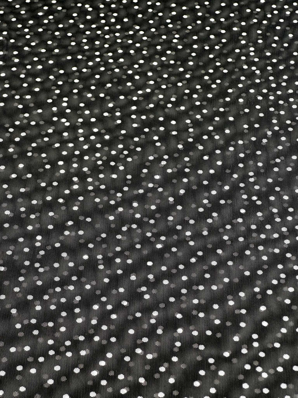 (MESH) TINY WHITE DOTS ON BLACK (4)